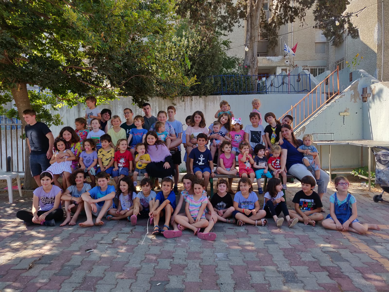 Children at Kibbutz Mishol